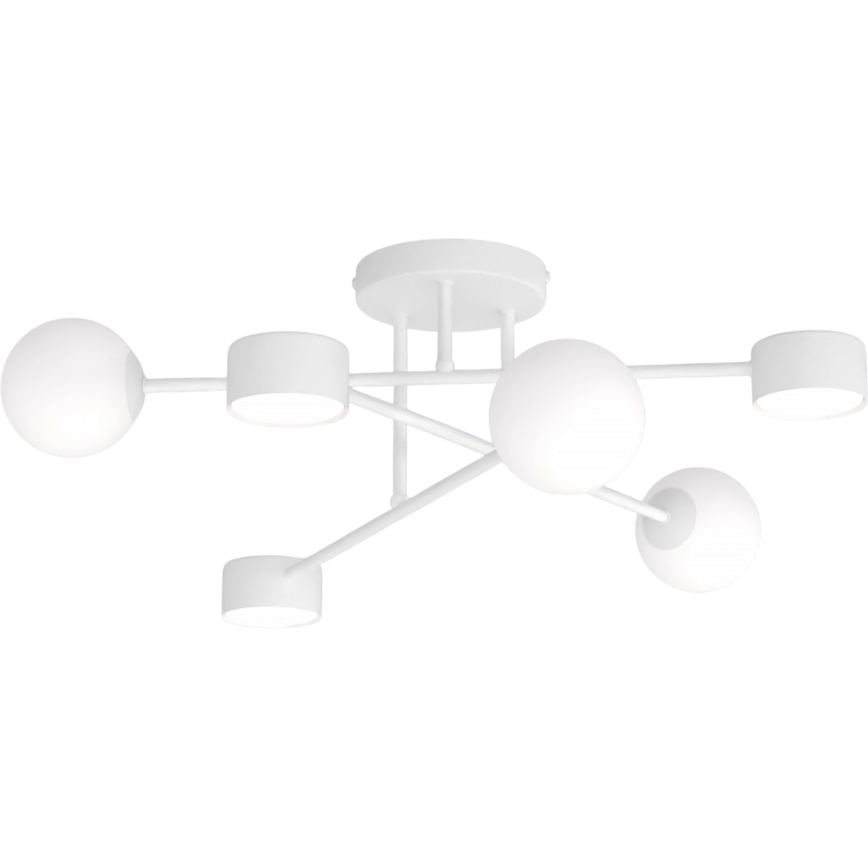 Ytmonterad taklampa HOLON 3xG9/8W/230V + 3xGX53/12W vit
