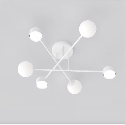 Ytmonterad taklampa HOLON 3xG9/8W/230V + 3xGX53/12W vit