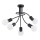 Ytmonterad taklampa PLENA 5xE27/15W/230V svart