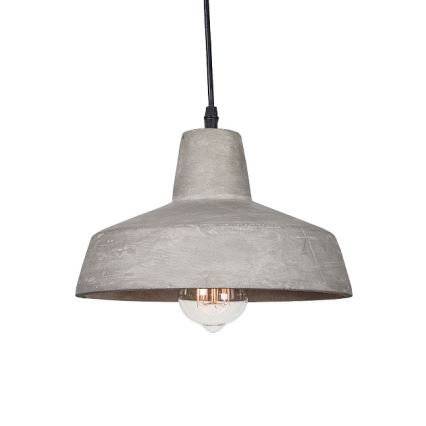 Zambelis 1653 - Ljuskrona med textilsladd 3xE27/40W/230V betong