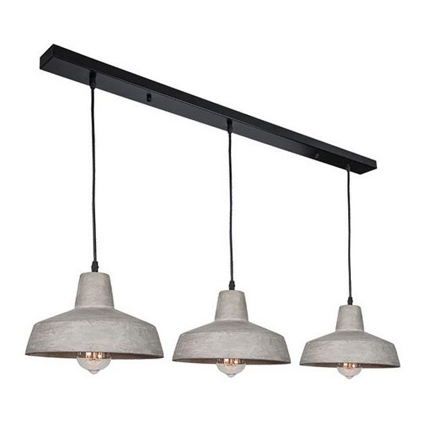 Zambelis 1653 - Taklampa 3xE27/40W/230V betong