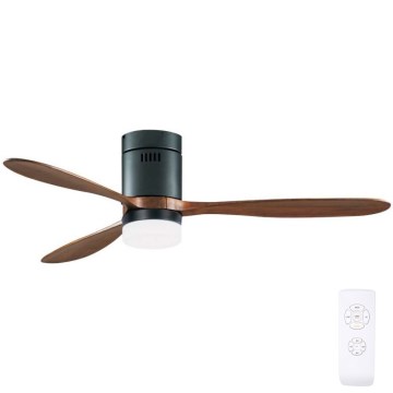Zambelis 19144 - LED takfläkt LED/15W/230V 3000/4000/6000 körsbär + fjärrkontroll