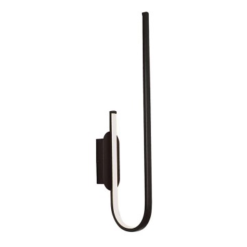 Zambelis 1936 - LED ljusreglerad vägglampa LED/18W/230V svart