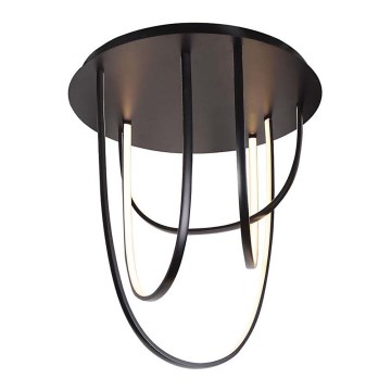 Zambelis 1951 - Dimbar LED ytmonterad ljuskrona LED/80W/230V svart