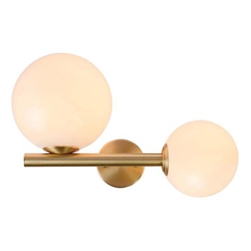 Zambelis 1995 - Vägglampa 1xG9/7W + 1xE14/15W/230V guld