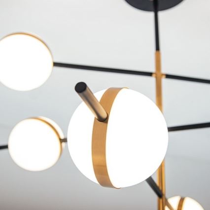 Zambelis 2001 - LED ljuskrona med textilsladd LED/38W/230V
