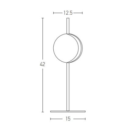 Zambelis 2004 - LED bordslampa LED/8W/230V