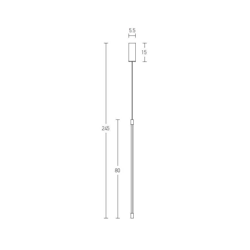 Zambelis 20121 - LED ljuskrona med textilsladd LED/12W/230V svart