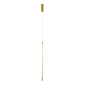 Zambelis 20122 - LED ljuskrona med textilsladd LED/12W/230V guld