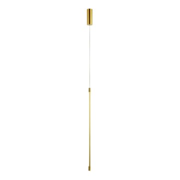 Zambelis 20122 - LED ljuskrona med textilsladd LED/12W/230V guld