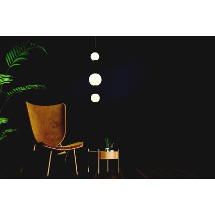 Zambelis 20132 - LED ljuskrona med textilsladd LED/12W/230V