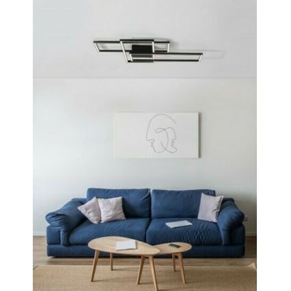 Zambelis 2020 - Dimbar LED ytmonterad ljuskrona LED/55W/230V svart
