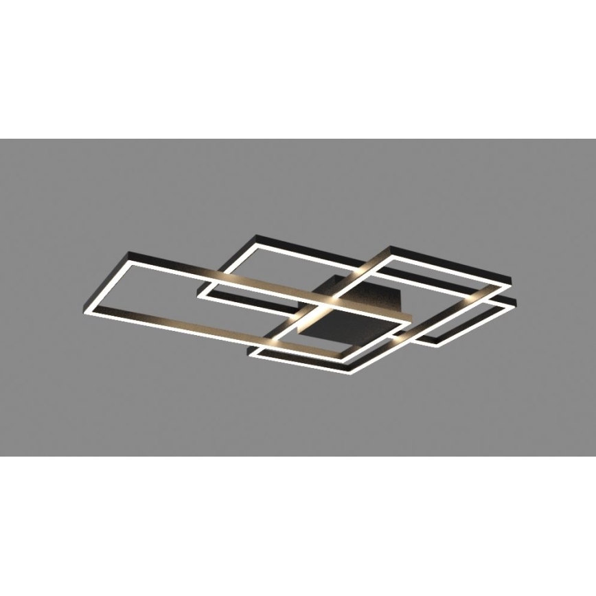Zambelis 2020 - Dimbar LED ytmonterad ljuskrona LED/55W/230V svart