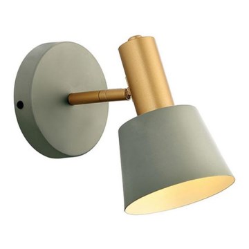 Zambelis 20219 - Väggspotlight 1xE14/25W/230V grå