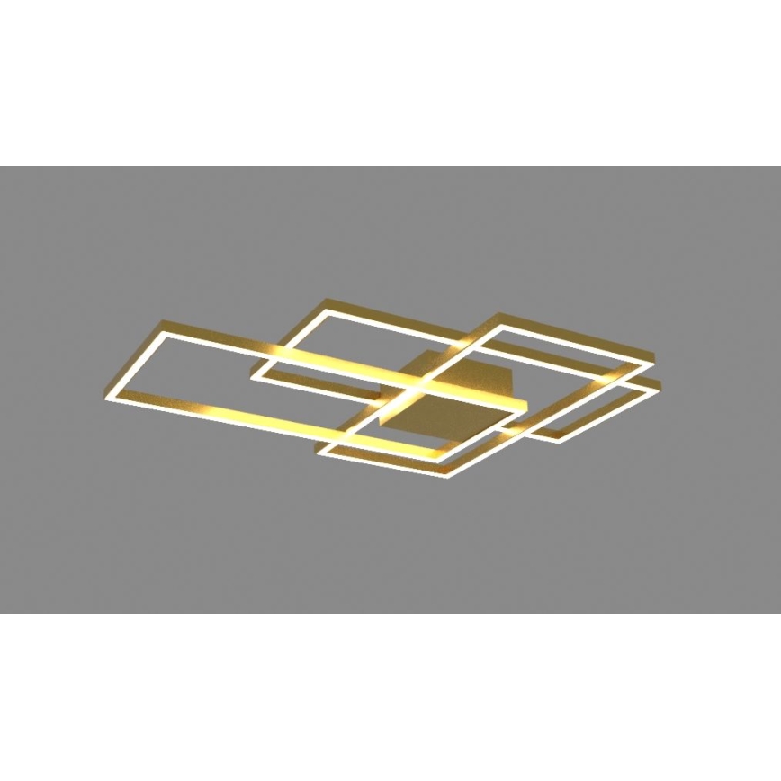 Zambelis 2022 - Dimbar LED ytmonterad ljuskrona LED/55W/230V guld
