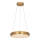 Zambelis 2046 - LED ljusreglerad ljuskrona på textilsladd LED/30W/230V diameter 40 cm guld