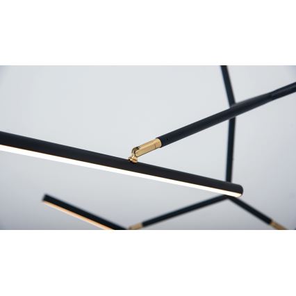 Zambelis 2070 - LED Dimbar pendellampa LED/49W/230V svart