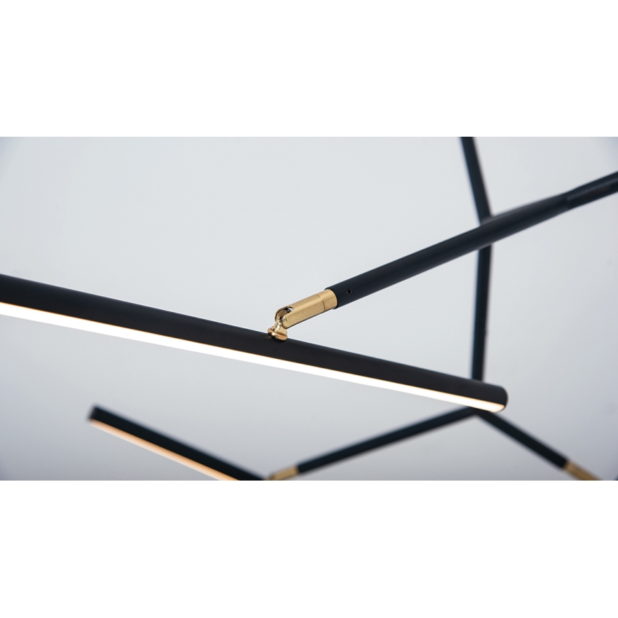 Zambelis 2070 - LED Dimbar pendellampa LED/49W/230V svart