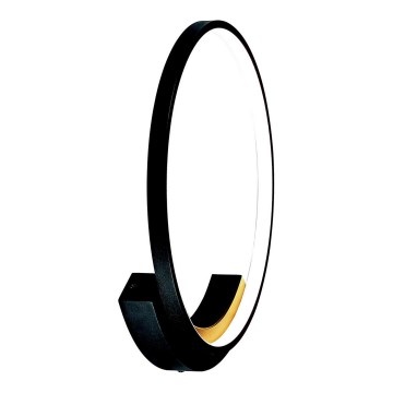 Zambelis 2074 - LED väggbelysning LED/25W/230V diameter 42,5 cm svart