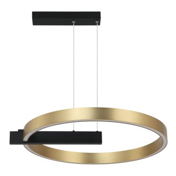 Zambelis 22011 - LED ljusreglerad ljuskrona på textilsladd LED/41W/230V