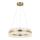 Zambelis 22039 - LED ljusreglerad ljuskrona på textilsladd LED/56W/230V guld