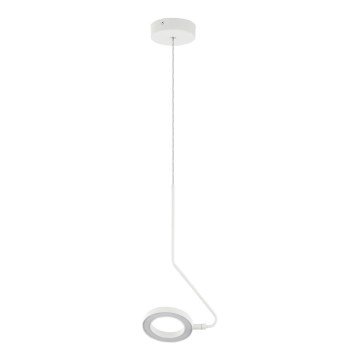 Zambelis 22044 - LED ljusreglerad ljuskrona på textilsladd LED/7W/230V CRI90 vit