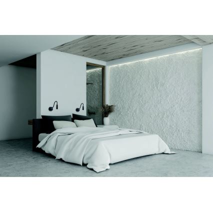 Zambelis 22049 - LED vägglampa LED/3W/230V CRI90 svart
