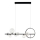 Zambelis 22063 - LED dimbar taklampa LED/14W + 7xG9/7W/230V