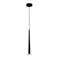 Zambelis 22110 - LED ljuskrona med textilsladd LED/3W/230V CRI90 svart