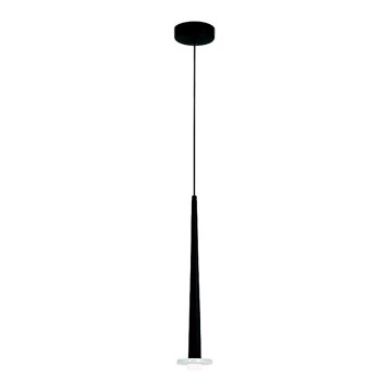 Zambelis 22110 - LED ljuskrona med textilsladd LED/3W/230V CRI90 svart