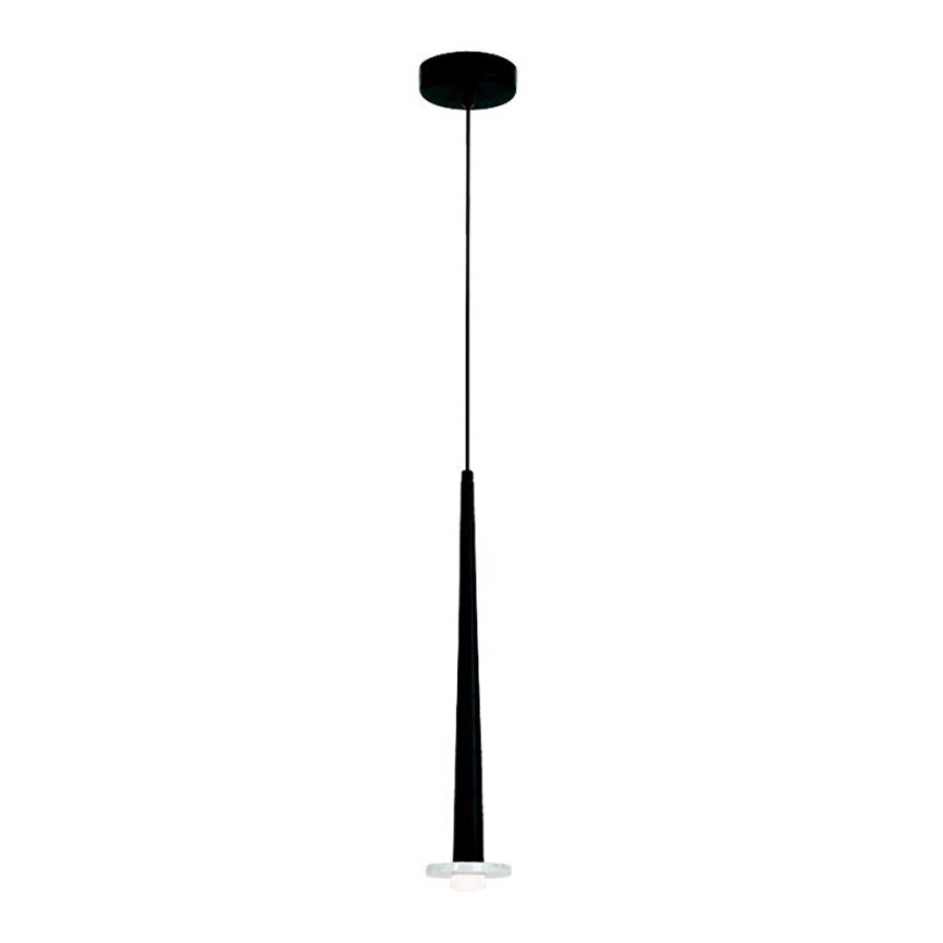 Zambelis 22110 - LED ljuskrona med textilsladd LED/3W/230V CRI90 svart