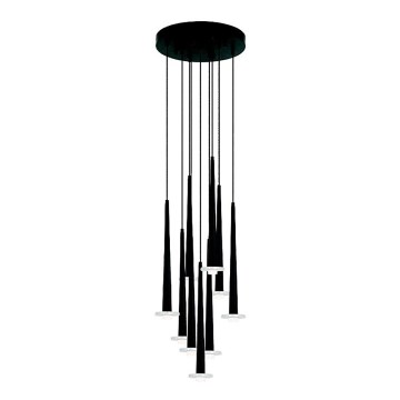 Zambelis 22113 - LED dimbar taklampa med 9xLED/3W/230V CRI90 svart