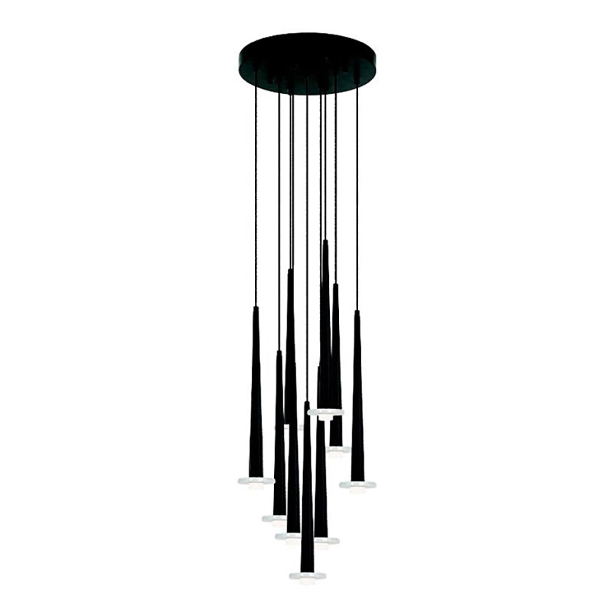 Zambelis 22113 - LED dimbar taklampa med 9xLED/3W/230V CRI90 svart