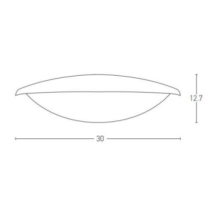 Zambelis E115 - LED vägglampa för utomhusbruk LED/6W/230V IP54 antracit