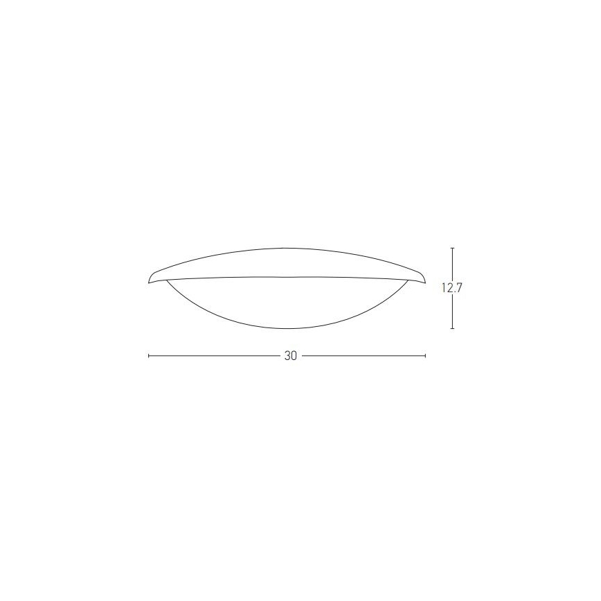 Zambelis E115 - LED vägglampa för utomhusbruk LED/6W/230V IP54 antracit