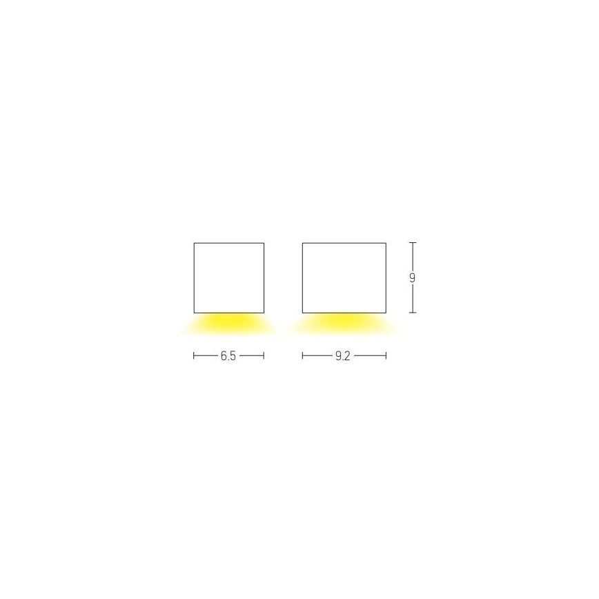 Zambelis E123 - Vägglampa för utomhusbruk 1xGU10/15W/230V IP54 antracit