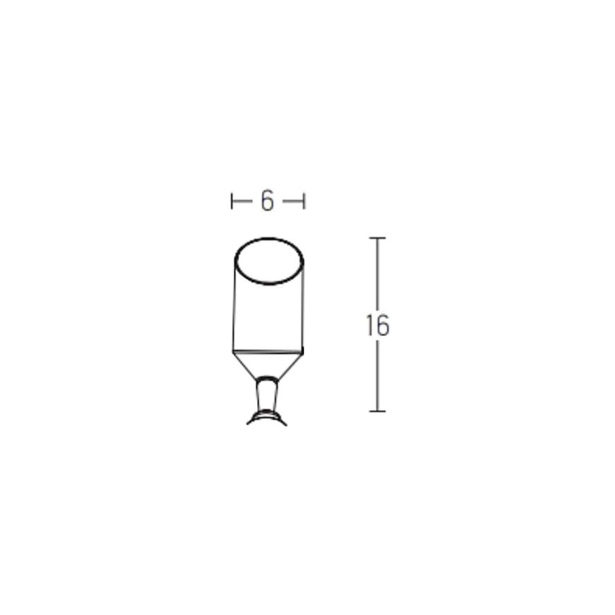 Zambelis E217 - Utomhuslampa 1xGU10/5W/230V IP65 svart