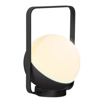 Zambelis E233 - LED ljusreglerad utomhuslampa LED/1,5W/5V IP44 svart