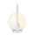 Zambelis E234 - LED ljusreglerad utomhuslampa LED/1,5W/5V IP44 vit