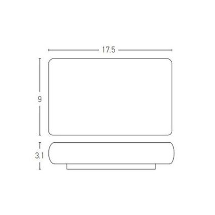 Zambelis E239 - LED vägglampa för utomhusbruk 2xLED/6W/230V IP65 antracit