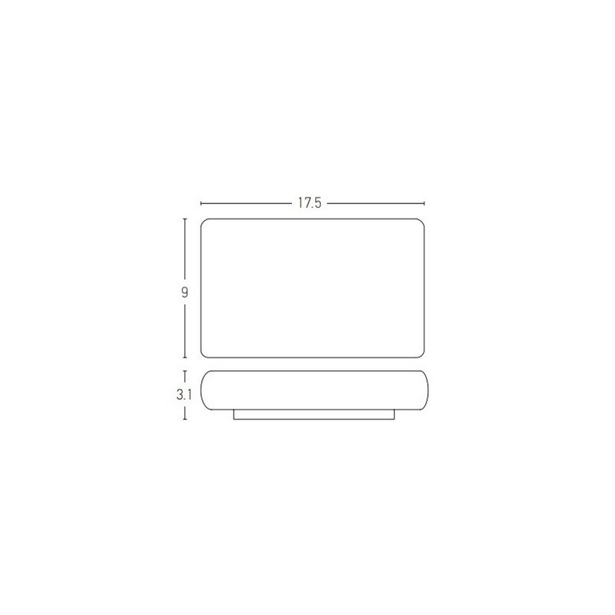 Zambelis E239 - LED vägglampa för utomhusbruk 2xLED/6W/230V IP65 antracit