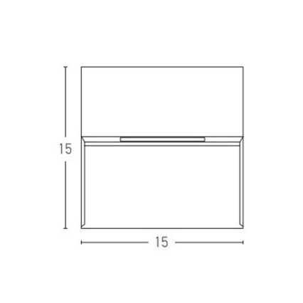 Zambelis E241-G - LED trappbelysning för utomhusbruk LED/6W/230V IP65 antracit