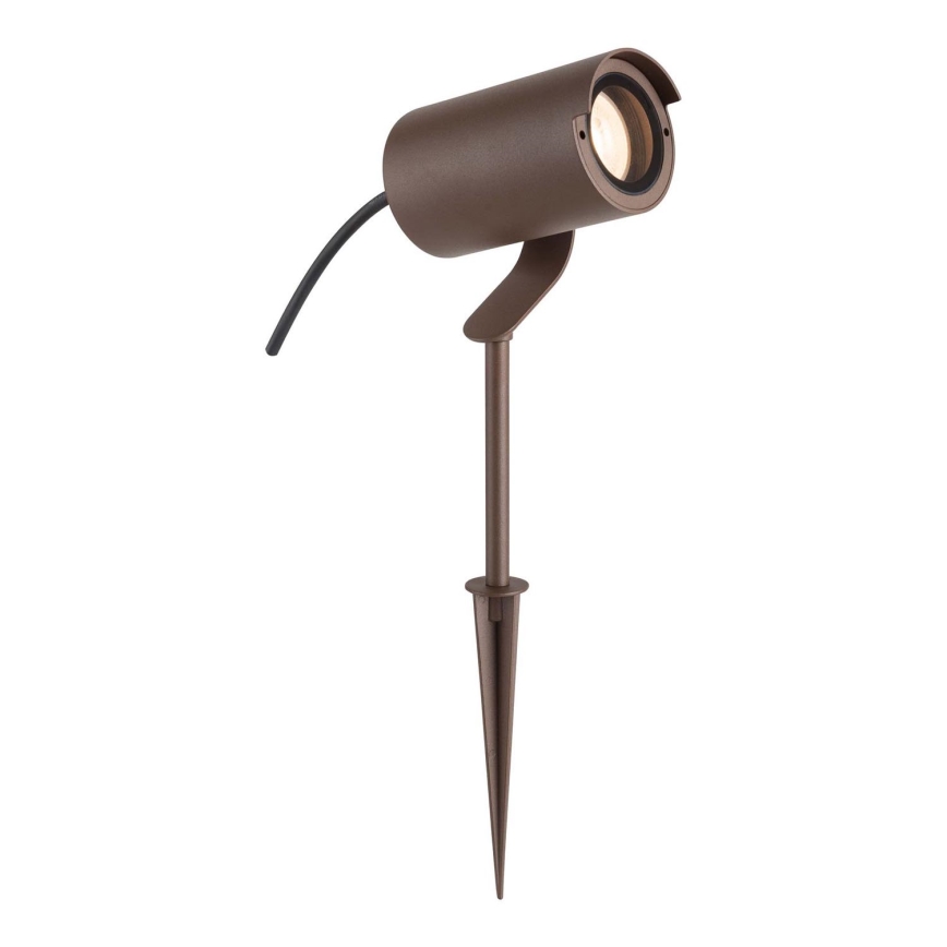 Zambelis E284 - Utomhuslampa 1xGU10/20W/230V IP65 brun