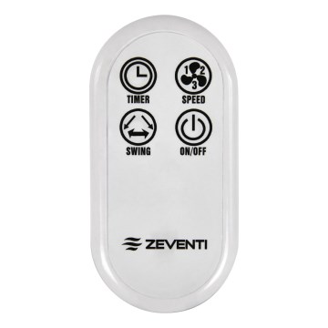 ZEVENTI - Fjärrkontroll för fläktar FREEZE vit