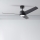 ZEVENTI - LED Dimbar takfläkt ORVIETO LED/18W/230V 3000-6000K Wi-Fi Tuya svart + fjärrkontroll