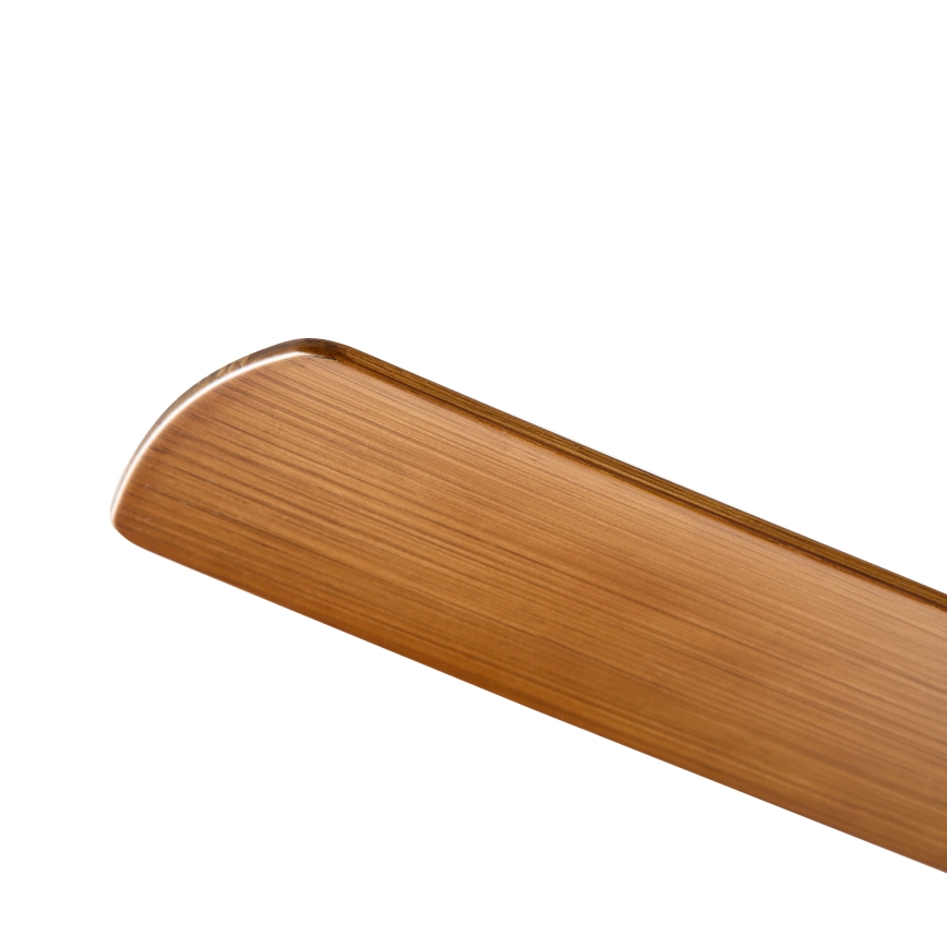 ZEVENTI - LED Dimbar takfläkt BARROSA LED/18W/230V 3000-6000K Wi-Fi Tuya brun + fjärrkontroll