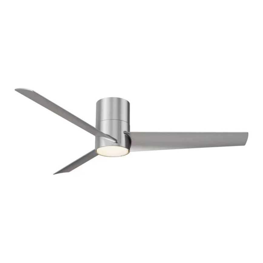 ZEVENTI - LED Takfläkt BARROSA LED/18W/230V 3000/4000/6000K Wi-Fi Tuya matt krom + fjärrkontroll