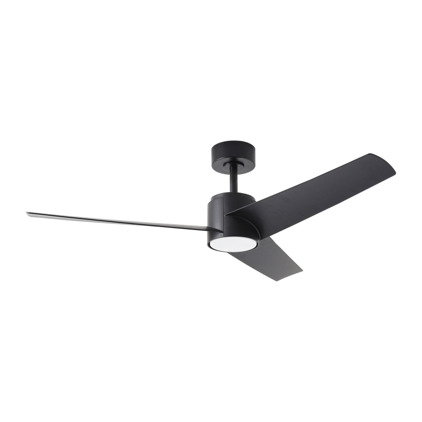 ZEVENTI - LED Dimbar takfläkt ORVIETO LED/18W/230V 3000-6000K Wi-Fi Tuya svart + fjärrkontroll