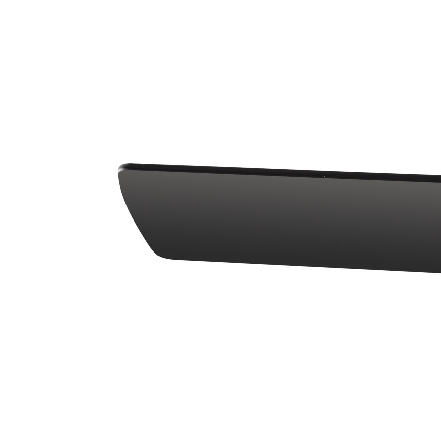 ZEVENTI - LED Dimbar takfläkt ORVIETO LED/18W/230V 3000-6000K Wi-Fi Tuya svart + fjärrkontroll