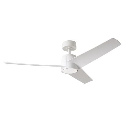 ZEVENTI - LED takfläkt ORVIETO LED/18W/230V 3000-6000K Wi-Fi Tuya vit + fjärrkontroll
